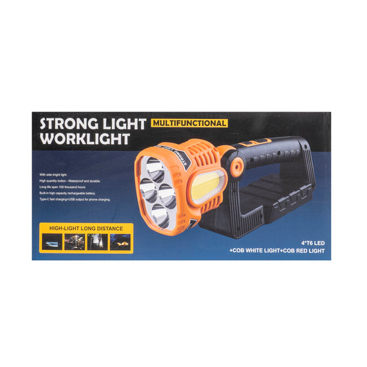 Lanterna de mana cu incarcare USB, 11 moduri de intensitate a luminii Z-TOOLS / ZTS 8982 - 221.ro