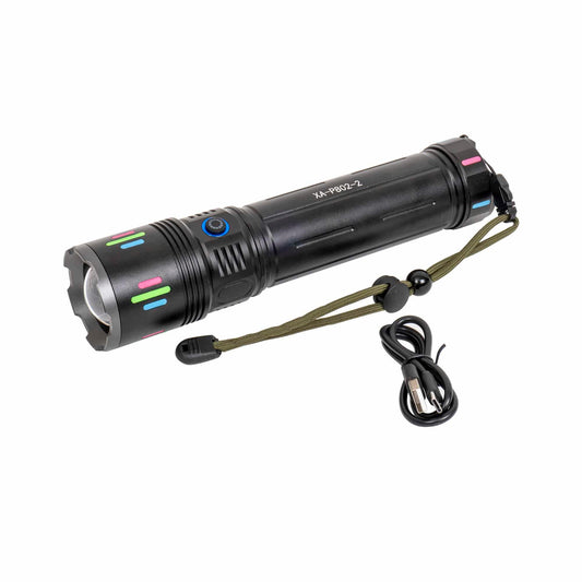 Lanterna de mana LED, 3 moduri de intensitate a luminii, USB, Z-TOOLS / ZTS 8998 - 221.ro