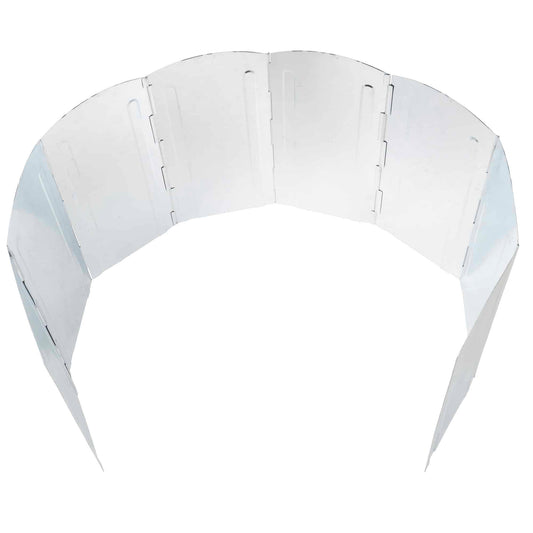 Paravan pliabil pentru aragaz de camping, metal, 8 panouri 120x30cm Z-TOOLS / ZTS 9087