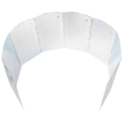 Paravan pliabil pentru aragaz de camping, metal, 8 panouri 120x30cm Z-TOOLS / ZTS 9087 - 221.ro