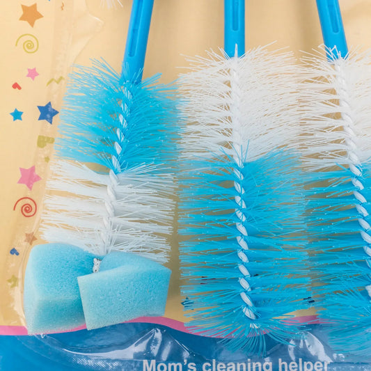 Set 4 perii pentru curatarea biberoanelor si a tetinelor, albastru Z-TOOLS / ZTS 9100 - 221.ro