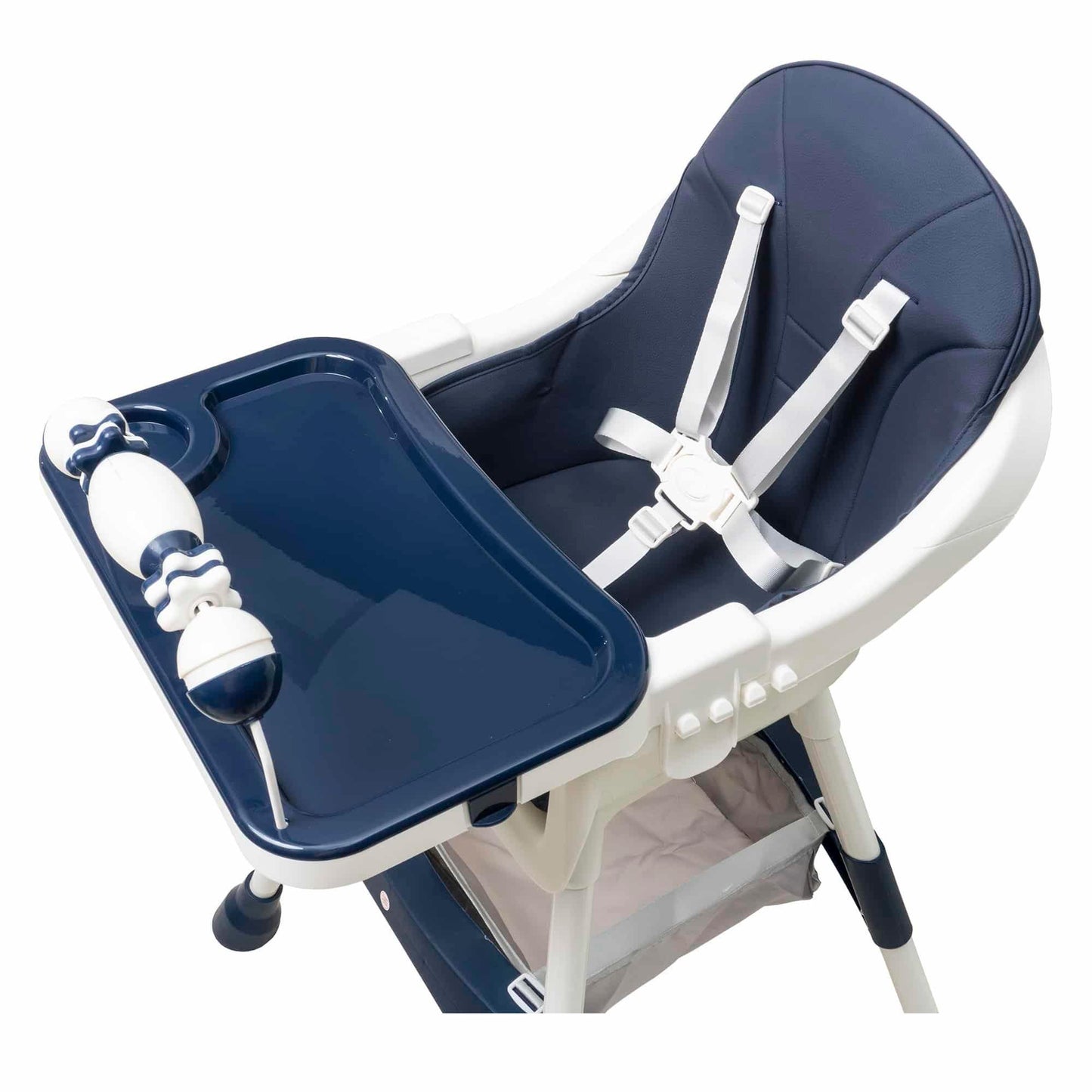 Scaun de masa pentru copii, 5-72luni, greutate maxima 50kg, albastru Z-TOOLS / ZTS 9140 - 221.ro
