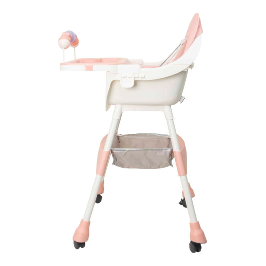 Scaun de masa pentru copii, 5-72luni, greutate maxima 50kg, roz Z-TOOLS / ZTS 9142