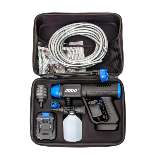 Pistol de spalat masina cu acumulator, presiune si furtun 10m Z-TOOLS / ZTS 9160 - 221.ro