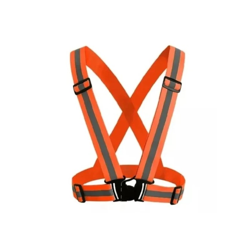 Bretele reflectorizante elastice, ajustabile, portocaliu, pentru vizibilitate sporită Z-TOOLS / ZTS2202