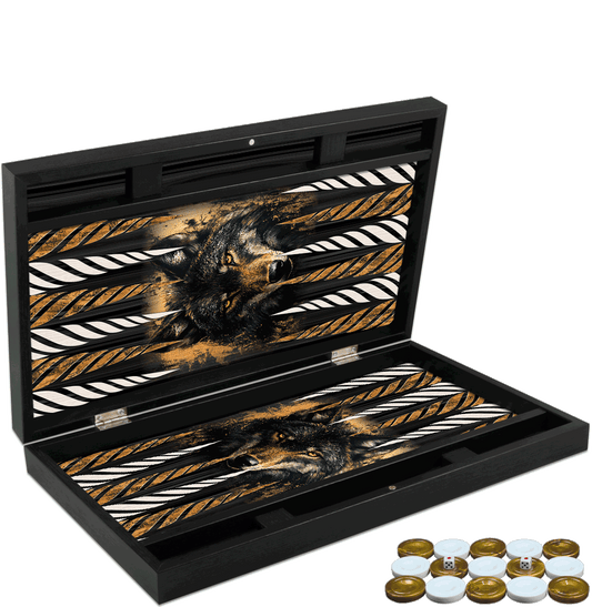 Joc de table din lemn lacuit, Trandy 58x48cm, WOLF KURT, Z-TOOLS / ZTS5482-11