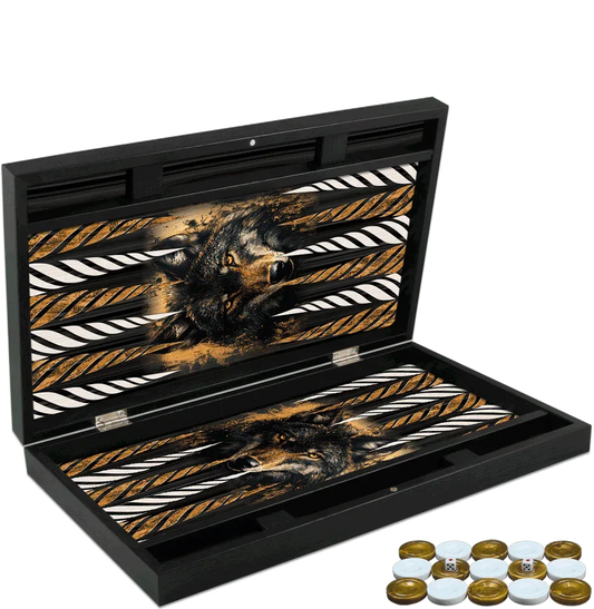 Joc de table din lemn lacuit, Trandy 58x48cm, WOLF KURT, Z-TOOLS / ZTS5482-11 - 221.ro