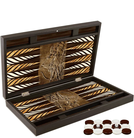 Joc de table din lemn lacuit, Trandy 58x48cm, ASHUR BANIPAL, Z-TOOLS / ZTS5482-6 - 221.ro