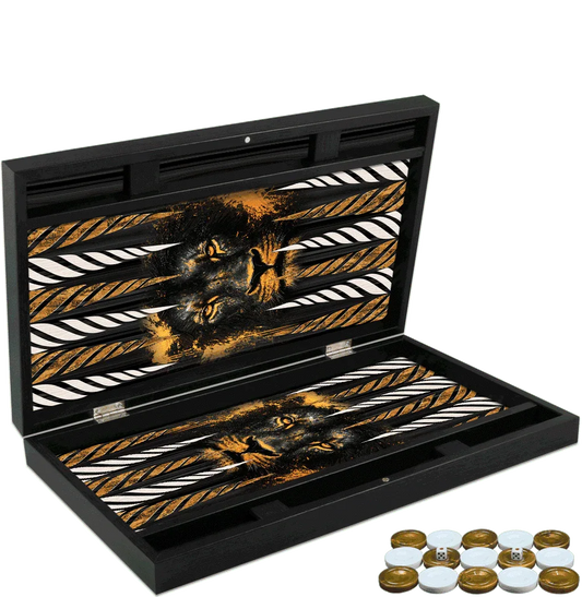 Joc de table din lemn lacuit, Trandy 58x48cm, WOLF ASLAN, Z-TOOLS / ZTS5482-8 - 221.ro