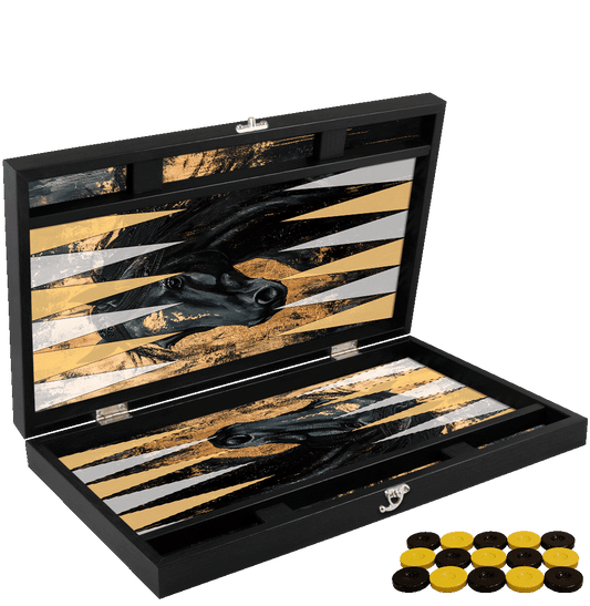 Joc de table din piele ecologica, model HORSE, Z-TOOLS / ZTS5512-8