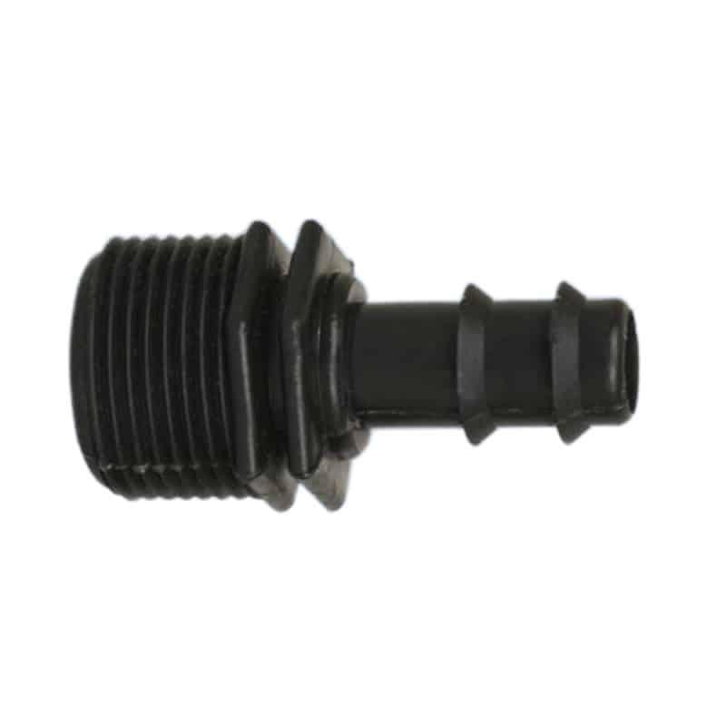Niplu conector pentru furtunul de picurare, filet exterior, 16mm 3/4 Z-TOOLS / ZTS5597 - 221.ro
