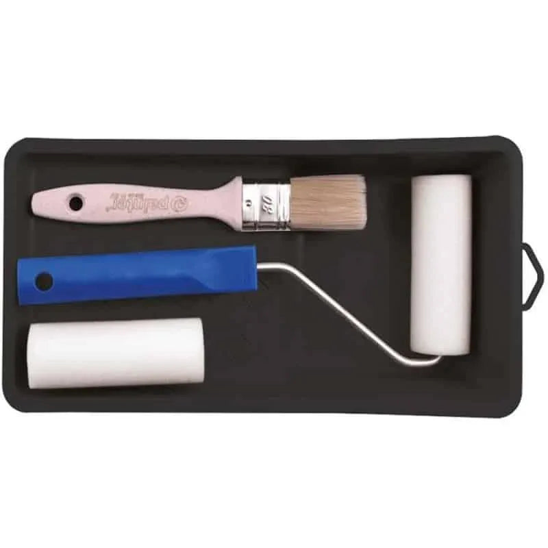 Set trafalet burete 10cm, cu pensula si tavita Z-TOOLS / ZTS5633 - 221.ro