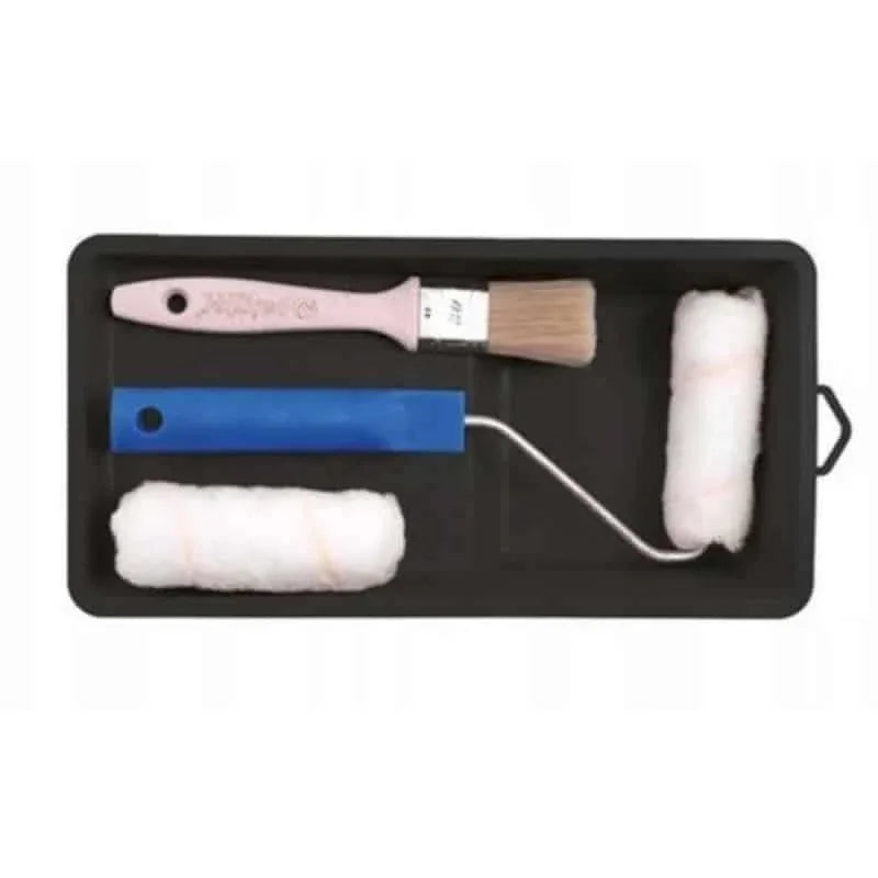 Set trafalet blanita 10cm, cu pensula si tavita Z-TOOLS / ZTS5634 - 221.ro