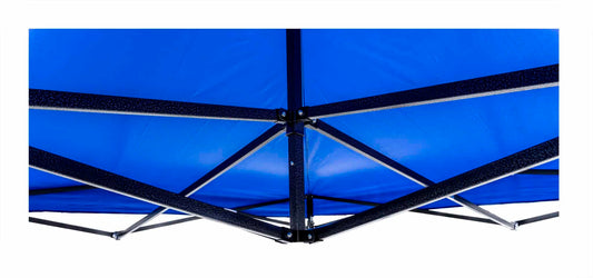 Cort tip pavilion metalic pentru gradina, impermeabil 3×3 metri, albastru Z-TOOLS / ZTS5660