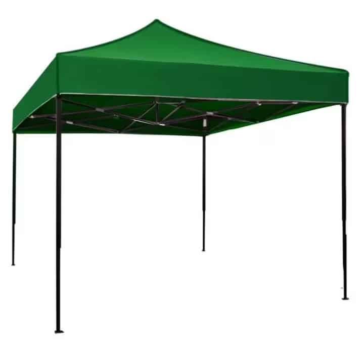 Cort tip pavilion metalic pentru gradina, impermeabil 3×3 metri, verde Z-TOOLS / ZTS5662