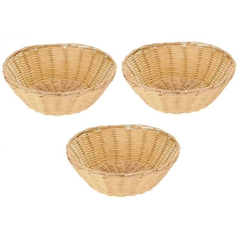 Set 3 coșuri de pâine, model simplu, Z-TOOLS / ZTS8006