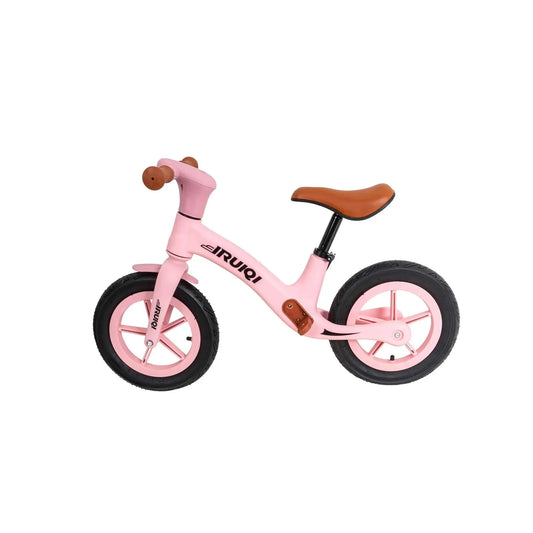 Bicicleta fara pedale pentru copii IRUIQI, roti de cauciuc si scaun reglabil, +3ani, roz Z-TOOLS / ZTS8454 - 221.ro