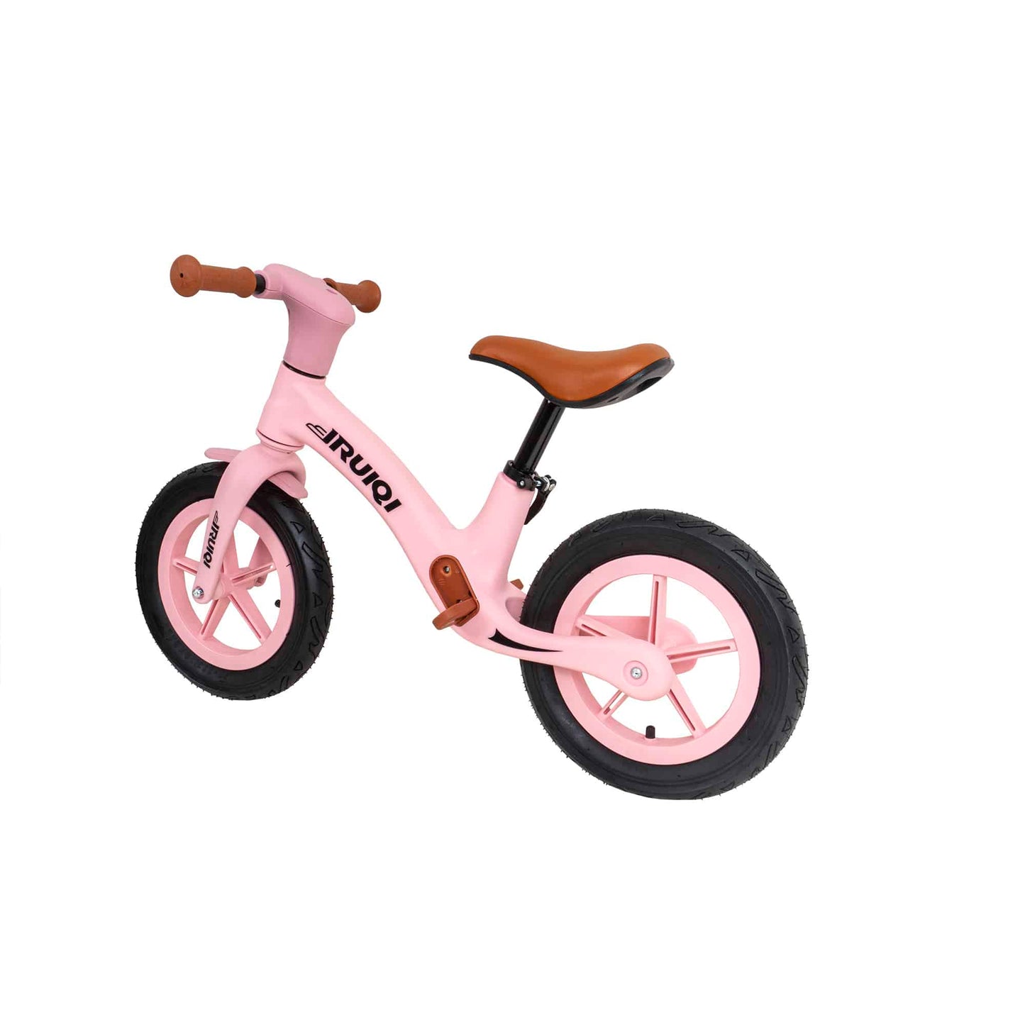 Bicicleta fara pedale pentru copii IRUIQI, roti de cauciuc si scaun reglabil, +3ani, roz Z-TOOLS / ZTS8454