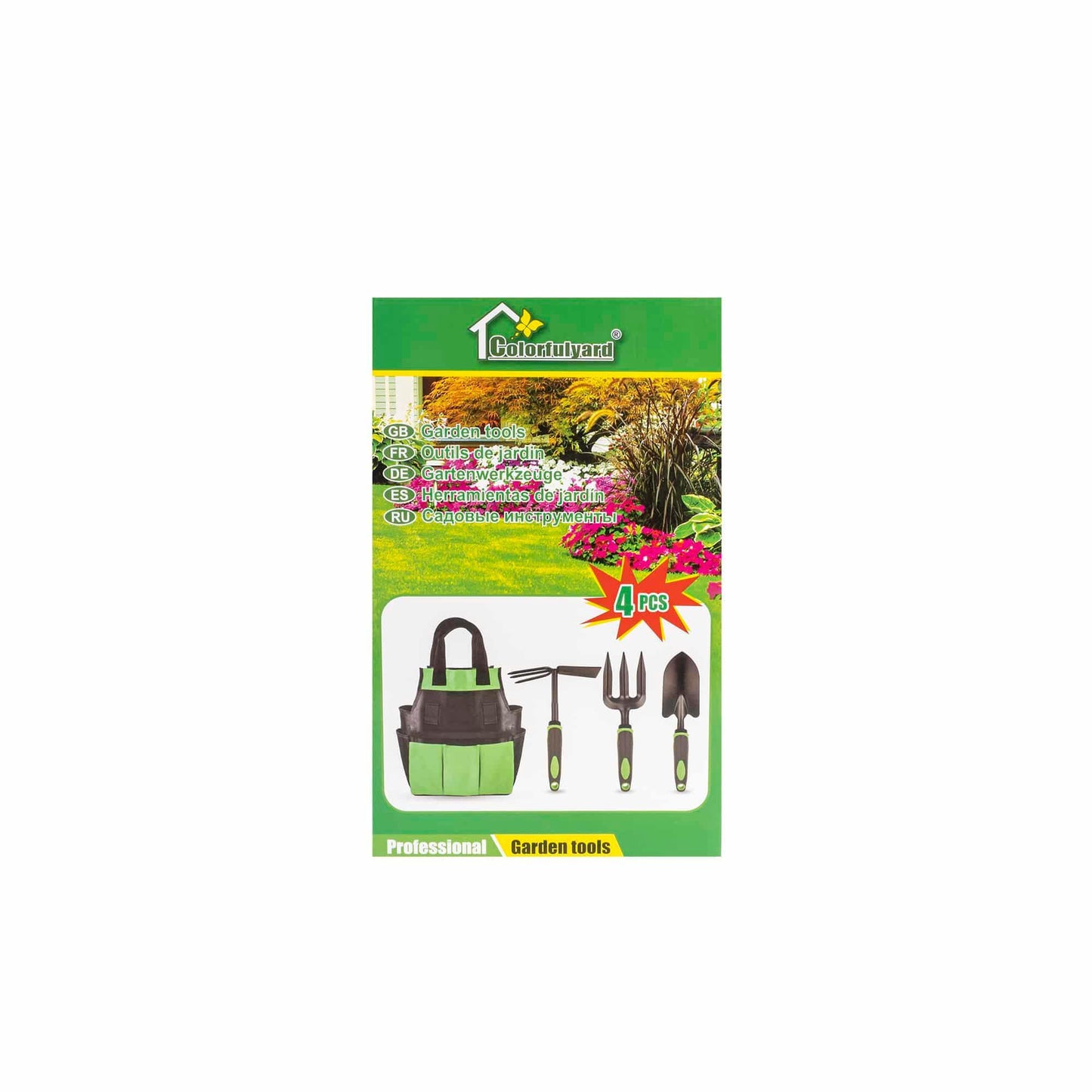 Set 4 ustensile de gradina pentru plantat Z-TOOLS / ZTS8540 - 221.ro