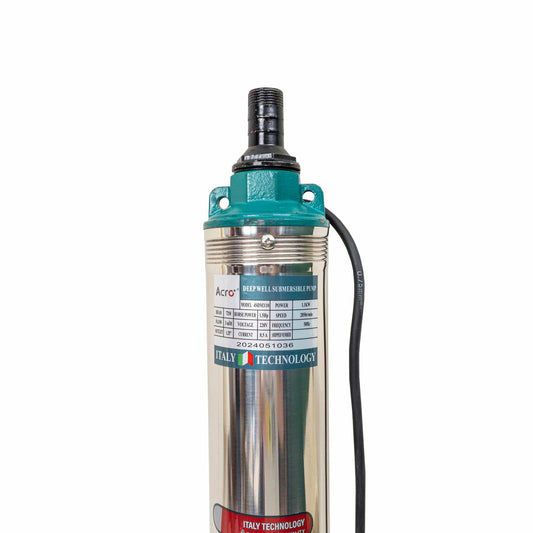 Pompa submersibila cu turbina, din inox, 1100W, lungime cablu 1.5m, Z-TOOLS / ZTS8643 - 221.ro