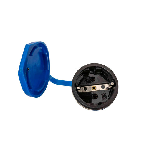 Prelungitor cauciucat pentru exterior, cu un lacas, 16A, 250V fara cablu Z-TOOLS / ZTS9038 - 221.ro