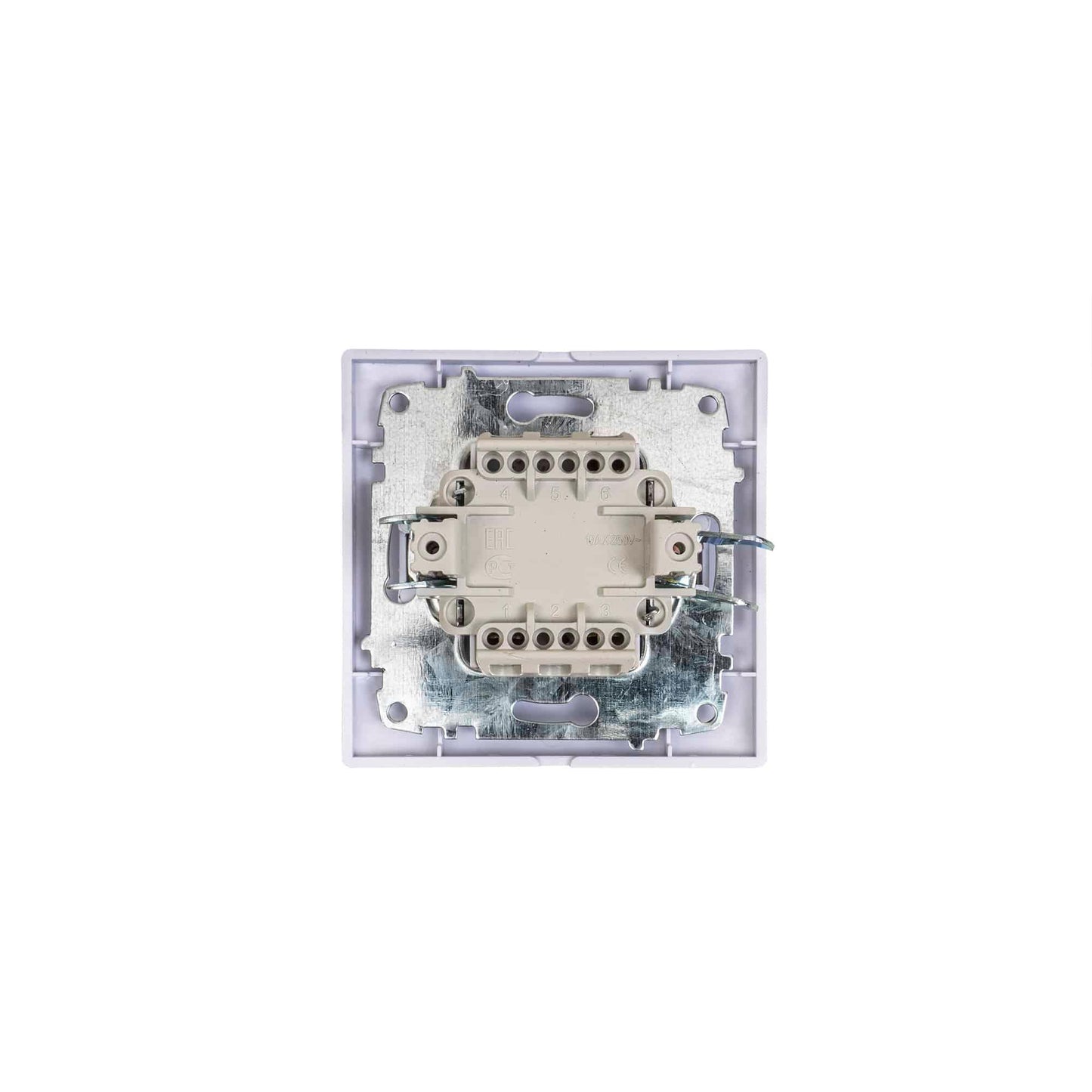 Intrerupator dublu cu led, 10A, 250V Z-TOOLS / ZTS9049 - 221.ro
