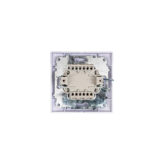 Intrerupator dublu cu led, 10A, 250V Z-TOOLS / ZTS9049 - 221.ro