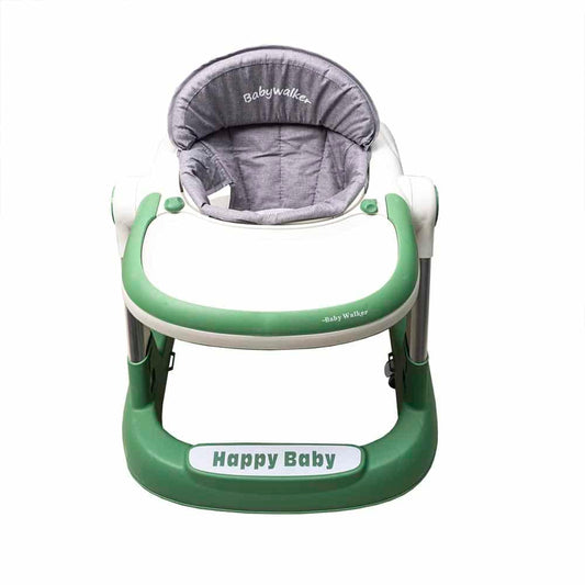 Premergator cu 6 roti silentioase, 6luni+, sezut reglabil, pliere usoara, verde Z-TOOLS / ZTS9111