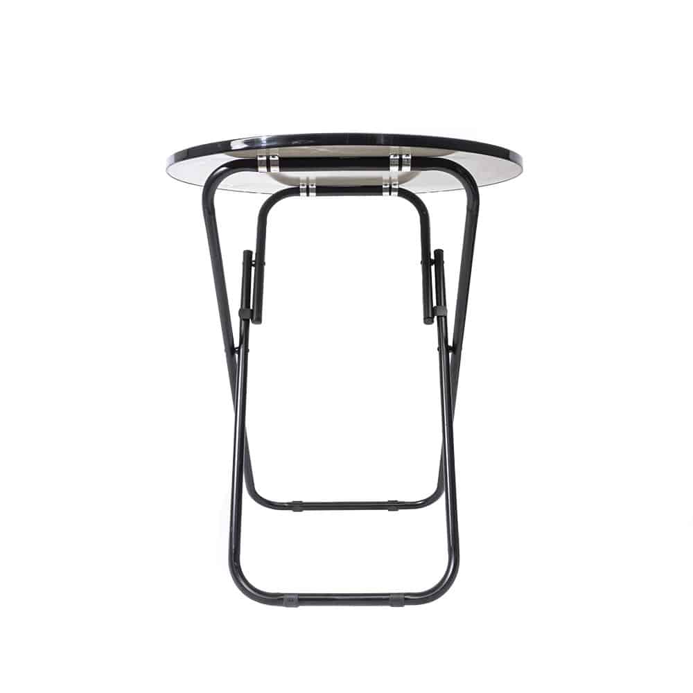 Masă rotundă pliantă, prevăzută cu blat din MDF, dimensiuni 60x60cm, Z-TOOLS / ZTS9172 - 221.ro