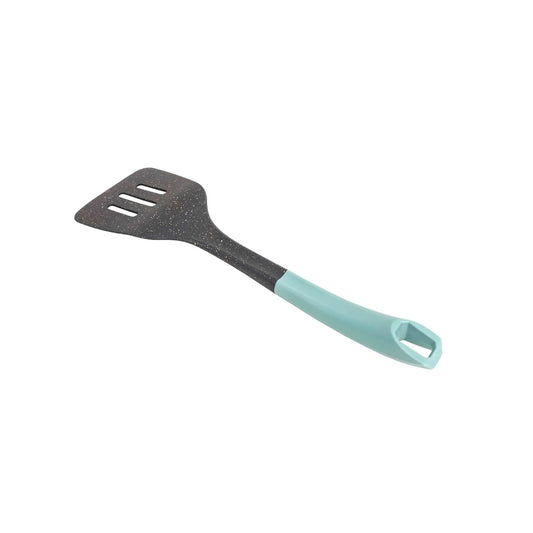 Paleta cu gauri din plastic, cu maner verde, model FI-06-B, lungime 33cm Z-TOOLS / ZTS9245 - 221.ro