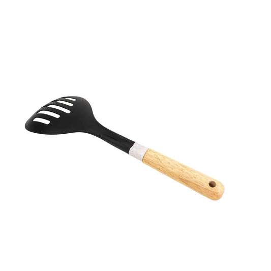 Spumiera din plastic, cu maner maro, model CY-12-1, lungime 35cm Z-TOOLS / ZTS9250 - 221.ro