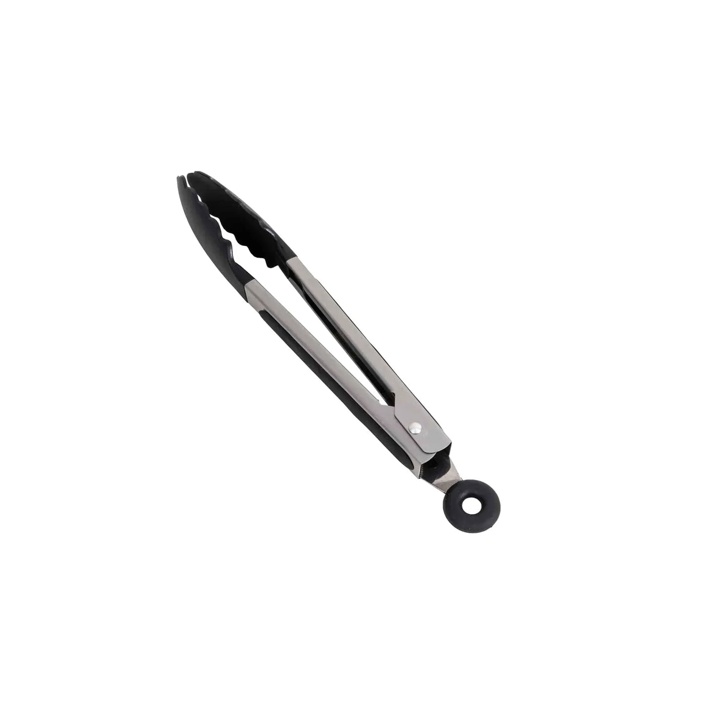 Cleste de servire din inox si silicon, cu inel de blocare si agatare, lungime 24cm Z-TOOLS / ZTS9257 - 221.ro