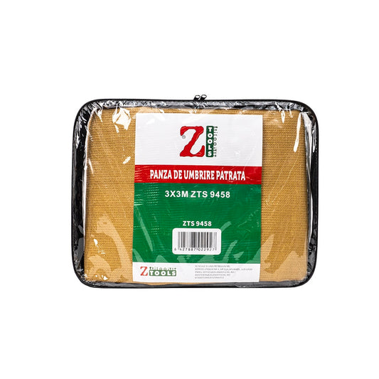 Panza de umbrire patrata, 3x3m, crem, Z-TOOLS / ZTS9458