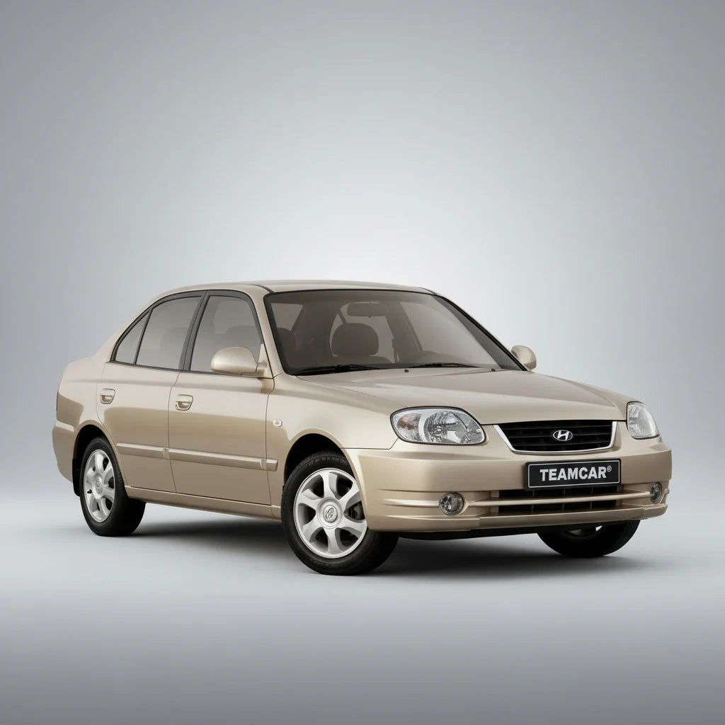 Ștergătoare Hyundai Accent (2003–2006) Flat | Set față – TeamCar®