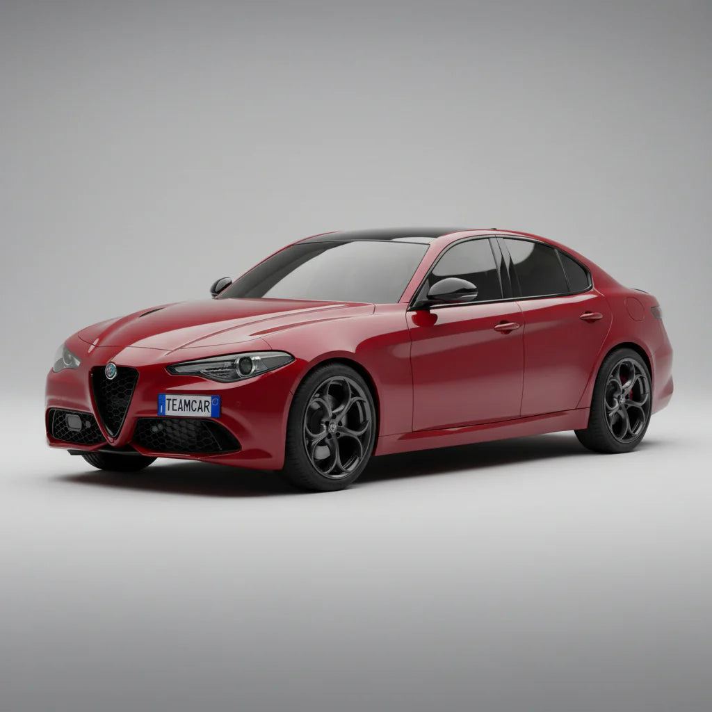 Covorase Alfa Romeo Giulia Sedan Facelift Compatibile 2020-2026 | Red