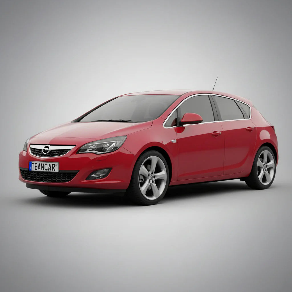 Covorase Opel Astra J Compatibile Hatchback 2009-2015 | Red