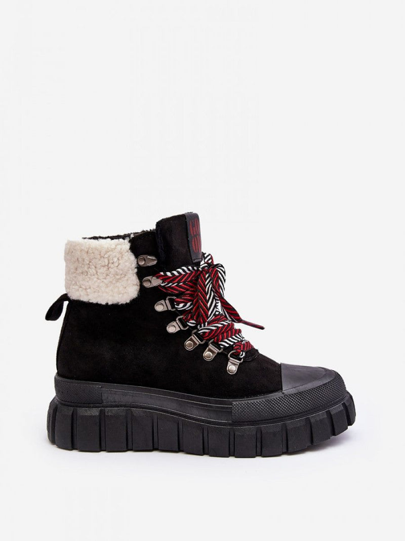 Bocanci Step in style, Model 189836, Negru