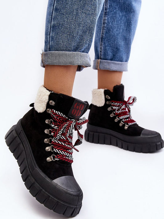 Bocanci Step in style, Model 189836, Negru