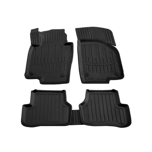Set covorase auto cauciuc tip tavita pentru vw passat b7 (2010-2014)
