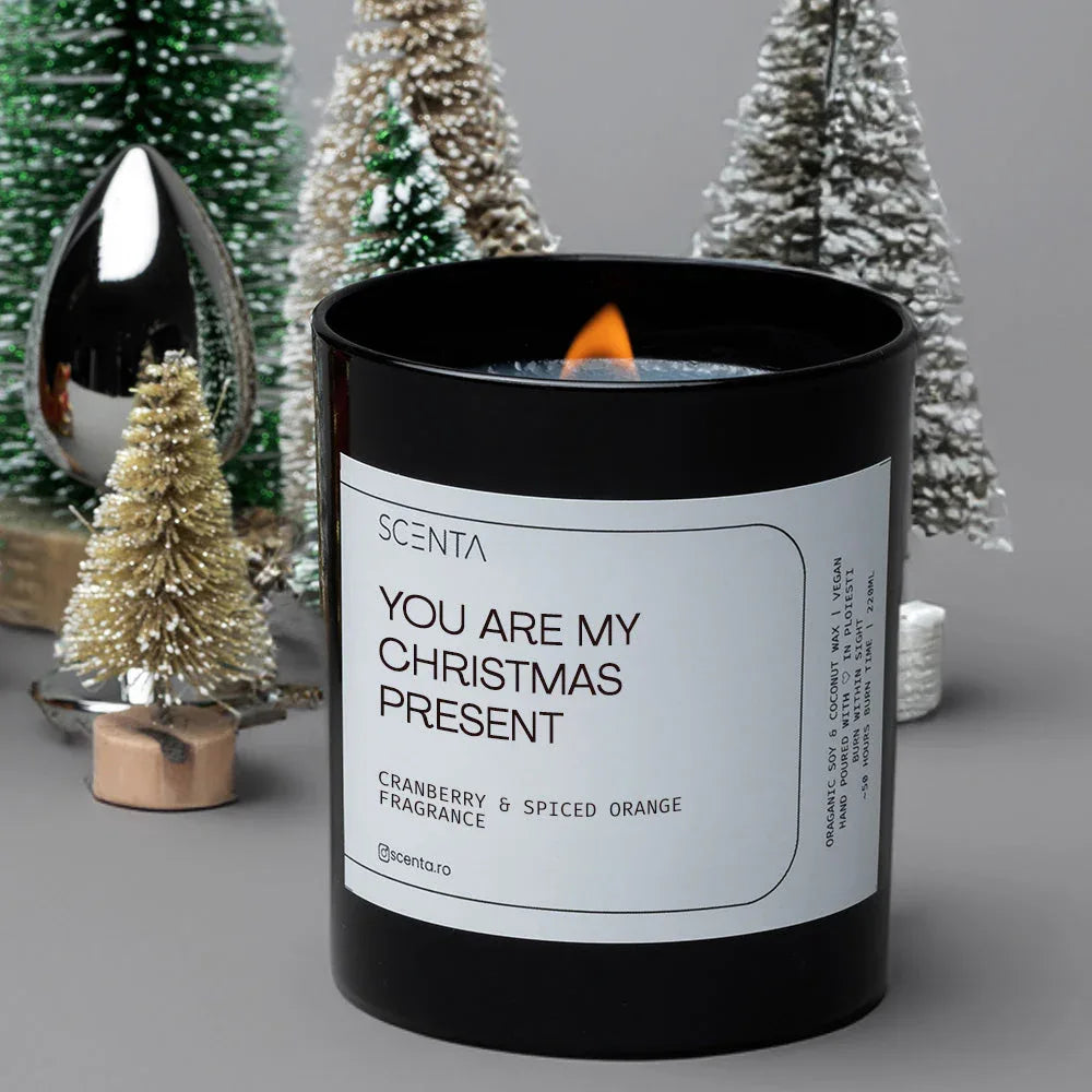 Lumânare parfumată You are my Christmas Present