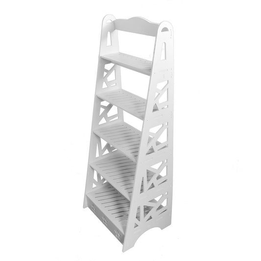 Etajera cu 5 rafturi pentru ghivece din PVC KOMATEX, D7