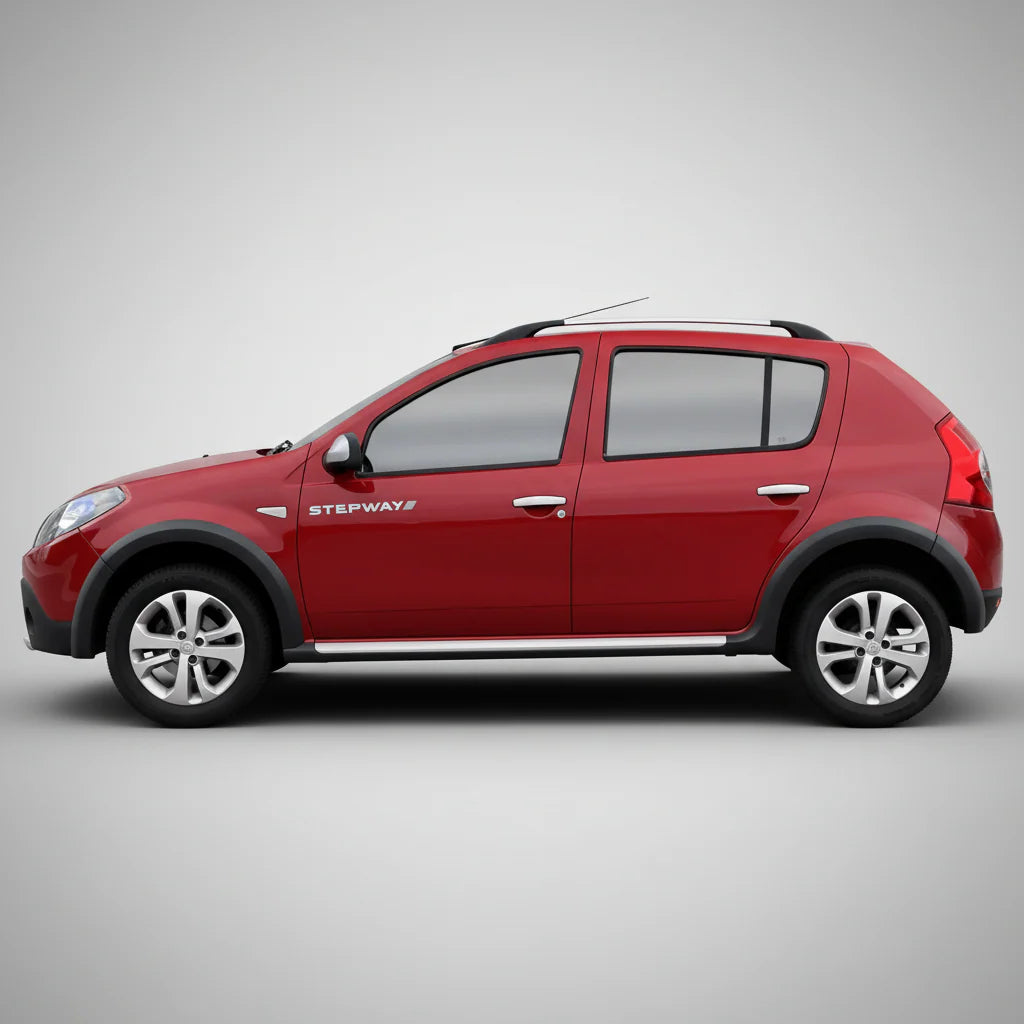 Covorase Tip Tavita Compatibile Dacia Sandero Stepway 2012-2016 , Negru