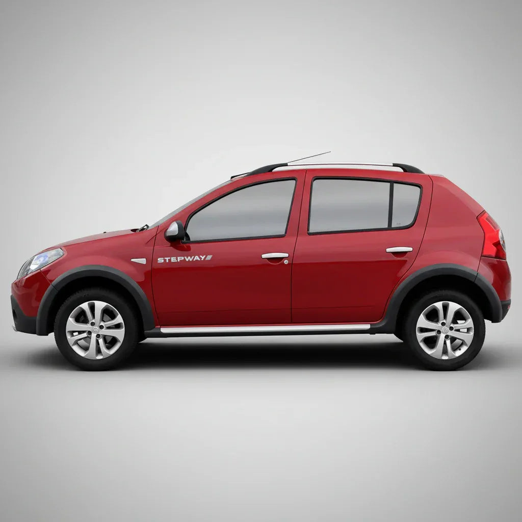 Covorașe Dacia Sandero Stepway 2012-2016 Compatibile | Black Edition – TeamCar®