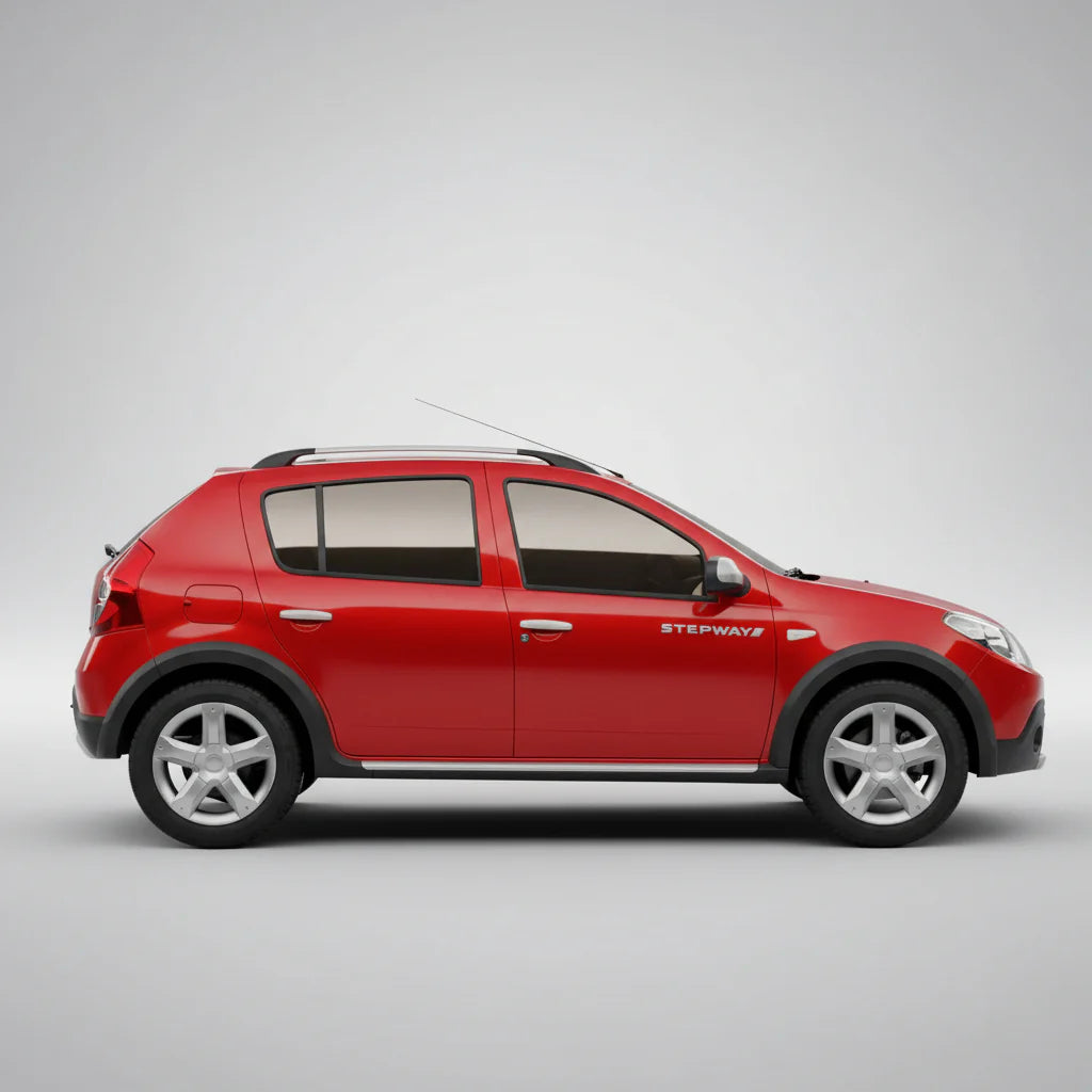 Covorase Tip Tavita Compatibile Dacia Sandero Stepway 2009-2012 , Negru