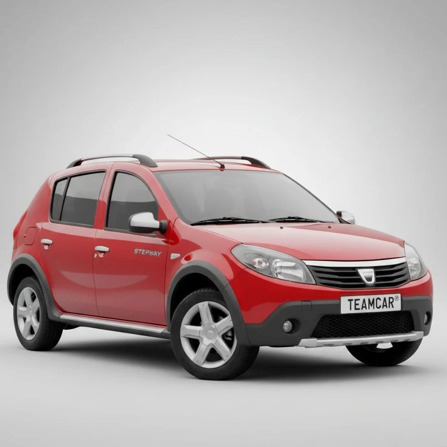 Covorașe Dacia Sandero Stepway I 2009-2012 Compatibile | Red Edition – TeamCar®