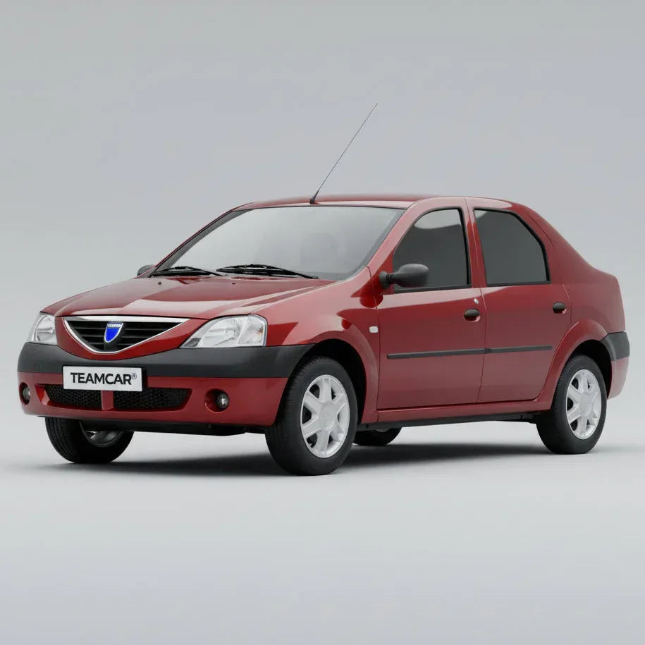 Covorașe Dacia Logan I 2004-2012 | Red Edition – TeamCar®