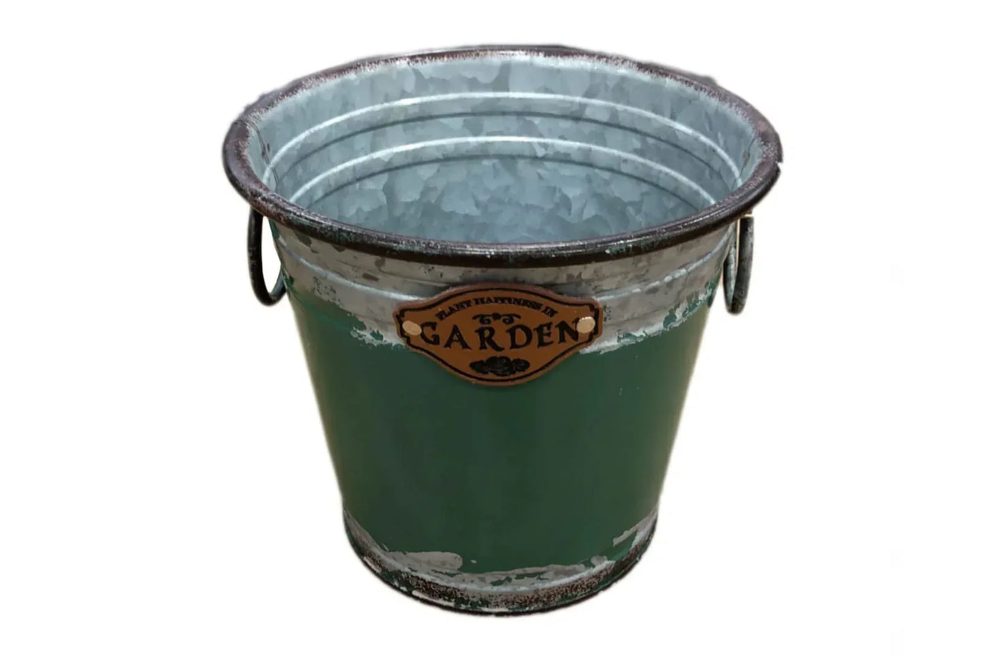 Vas decor din metal D2612, 18x12x16 cm - 221.ro