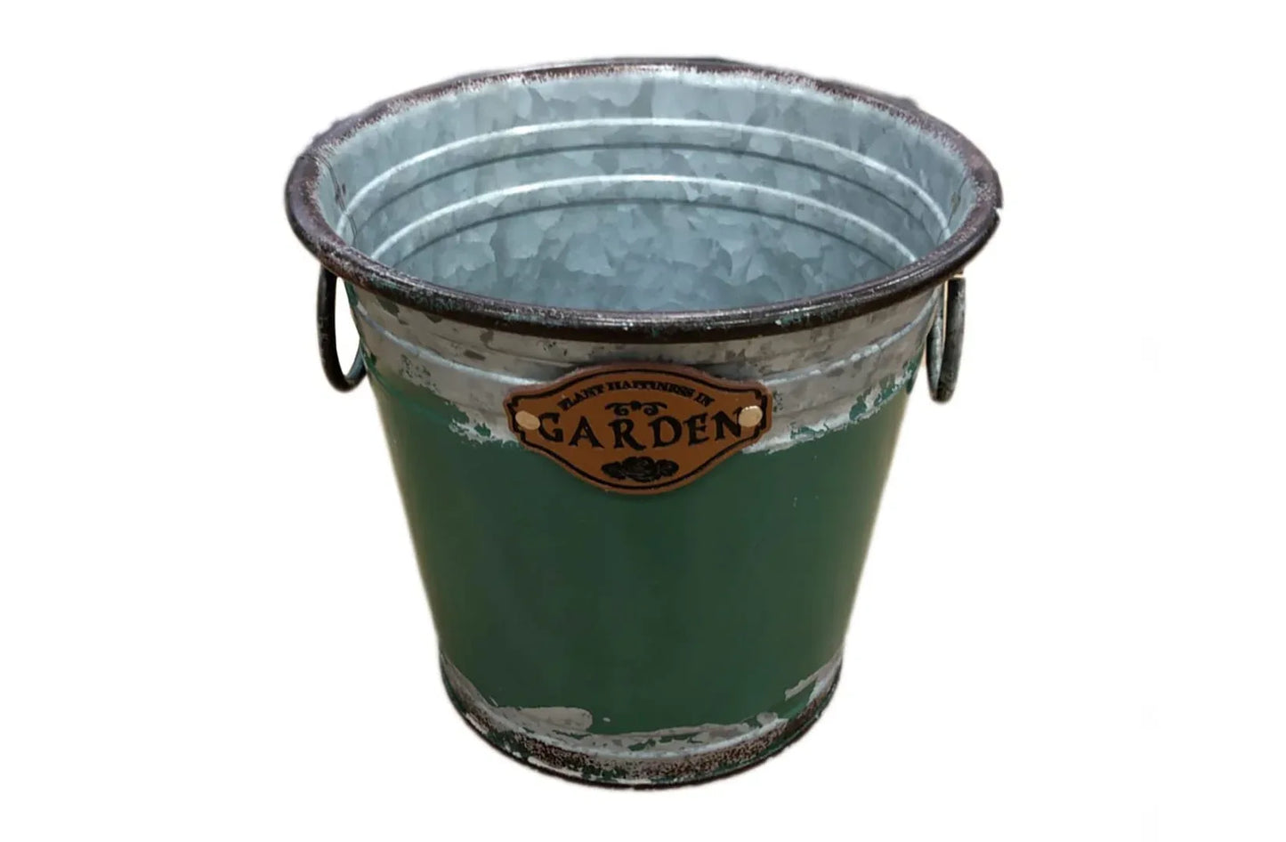 Vas decor din metal D2612, 18x12x16 cm - 221.ro