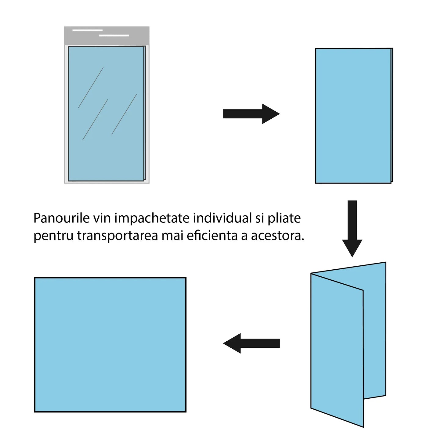 Tapet 3D Autoadeziv, design modern, rezistent la umezeala, usor de curatat, 70x70cm, Naimeed D4761, Alb - 221.ro