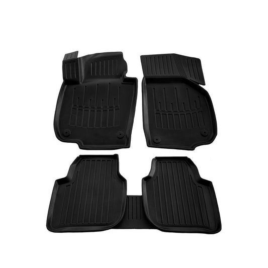 Set covorase auto cauciuc tip tavita pentru skoda superb ii (3t) (2008-2015)